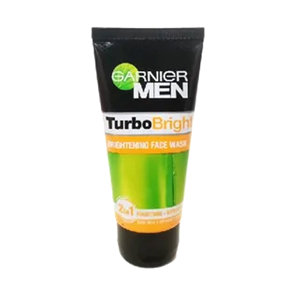 Garnier Face Wash Men Turbo Bright 2 in1	